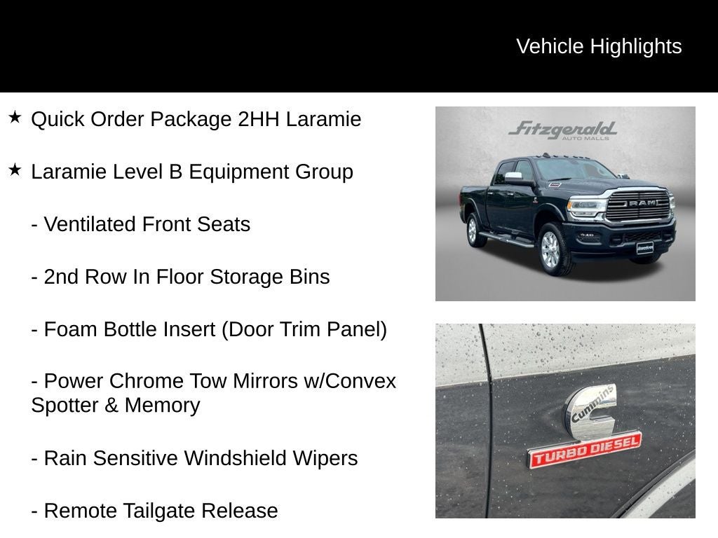 2021 RAM 2500 Laramie