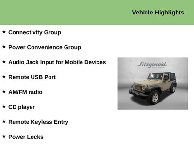 2017 Jeep Wrangler Sport 4x4