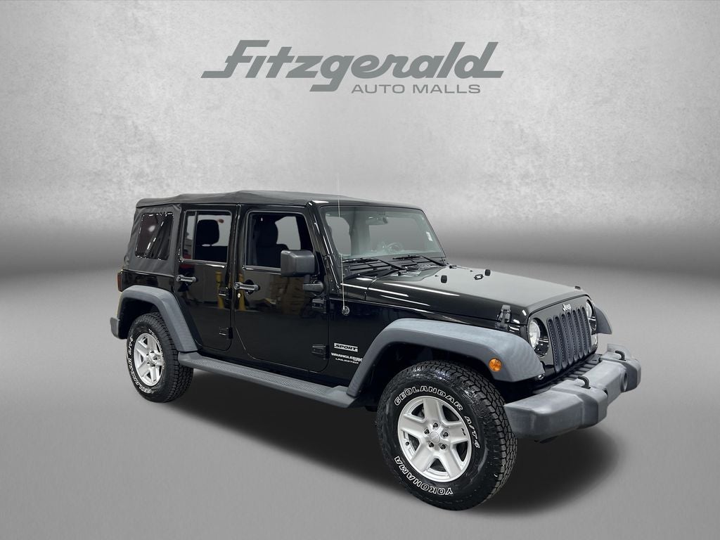 2018 Jeep Wrangler JK Unlimited Sport 4x4