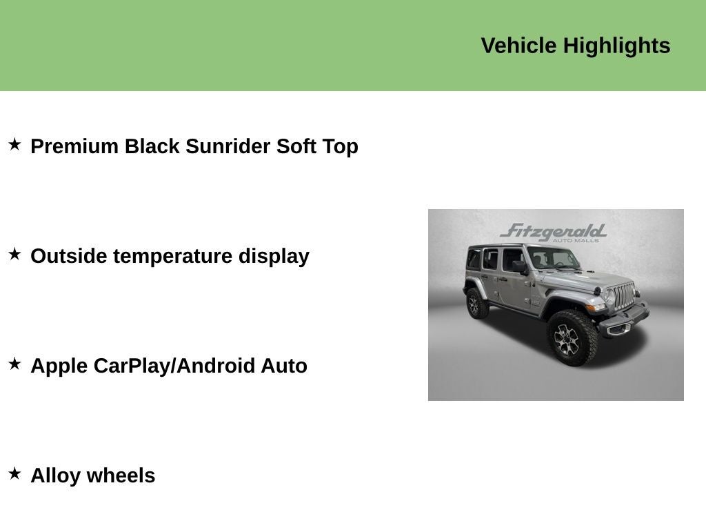 2018 Jeep Wrangler Unlimited Sahara 4x4