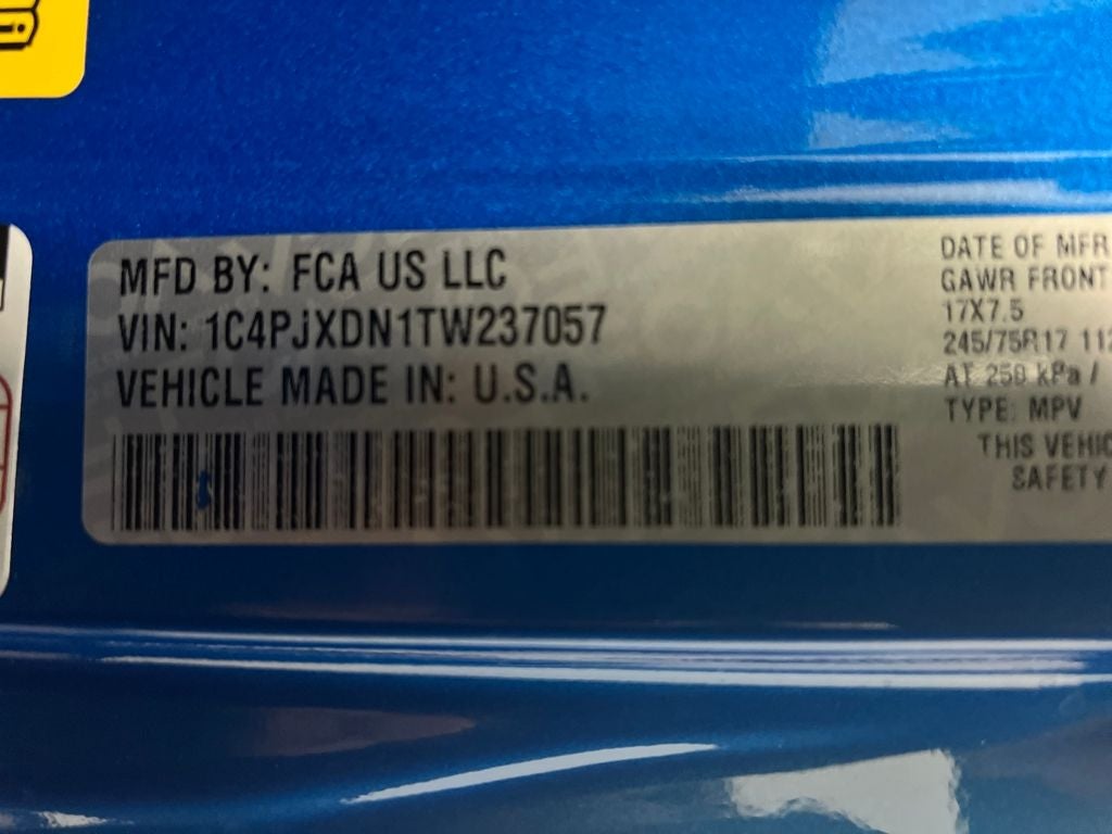 2026 Jeep Wrangler WRANGLER 4-DOOR SPORT