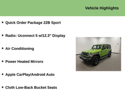 2025 Jeep Wrangler 4-Door Sport 4x4