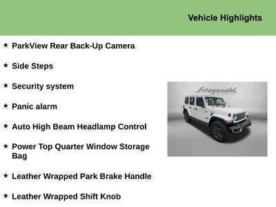 2026 Jeep Wrangler WRANGLER 4-DOOR SAHARA