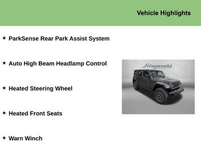 2025 Jeep Wrangler WRANGLER 4-DOOR RUBICON