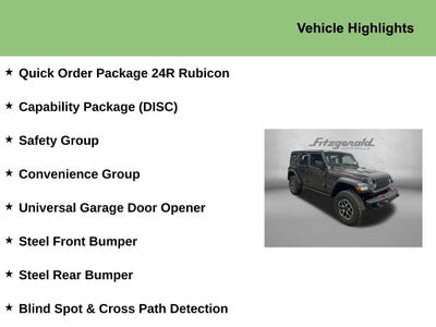 2025 Jeep Wrangler WRANGLER 4-DOOR RUBICON