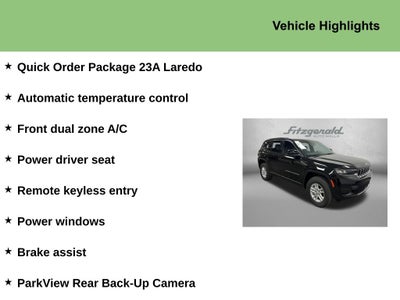 2025 Jeep Grand Cherokee GRAND CHEROKEE LAREDO 4X2