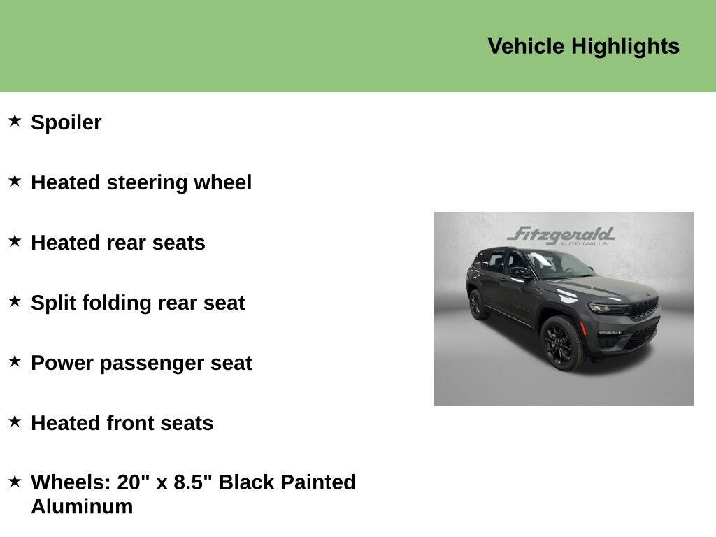 2025 Jeep Grand Cherokee GRAND CHEROKEE LIMITED 4X4