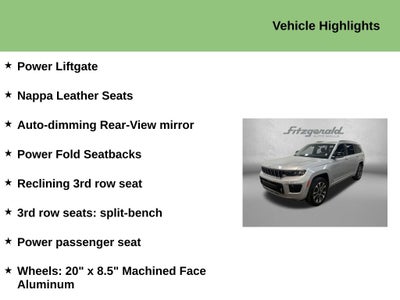 2023 Jeep Grand Cherokee L Overland 4x2