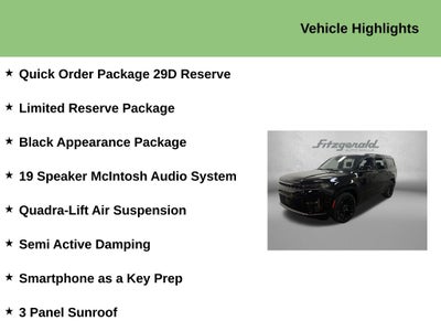 2026 Jeep Grand Wagoneer GRAND WAGONEER LIMITED RESERVE 4X4