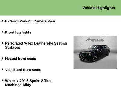 2024 Volkswagen Atlas Cross Sport 2.0T SE w/Technology