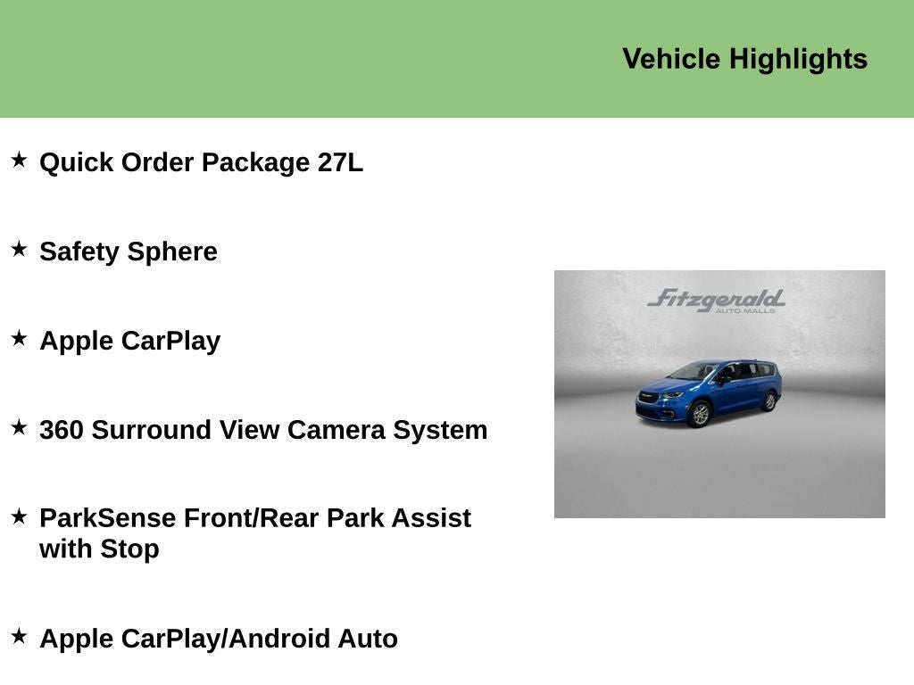 2026 Chrysler Pacifica PACIFICA SELECT