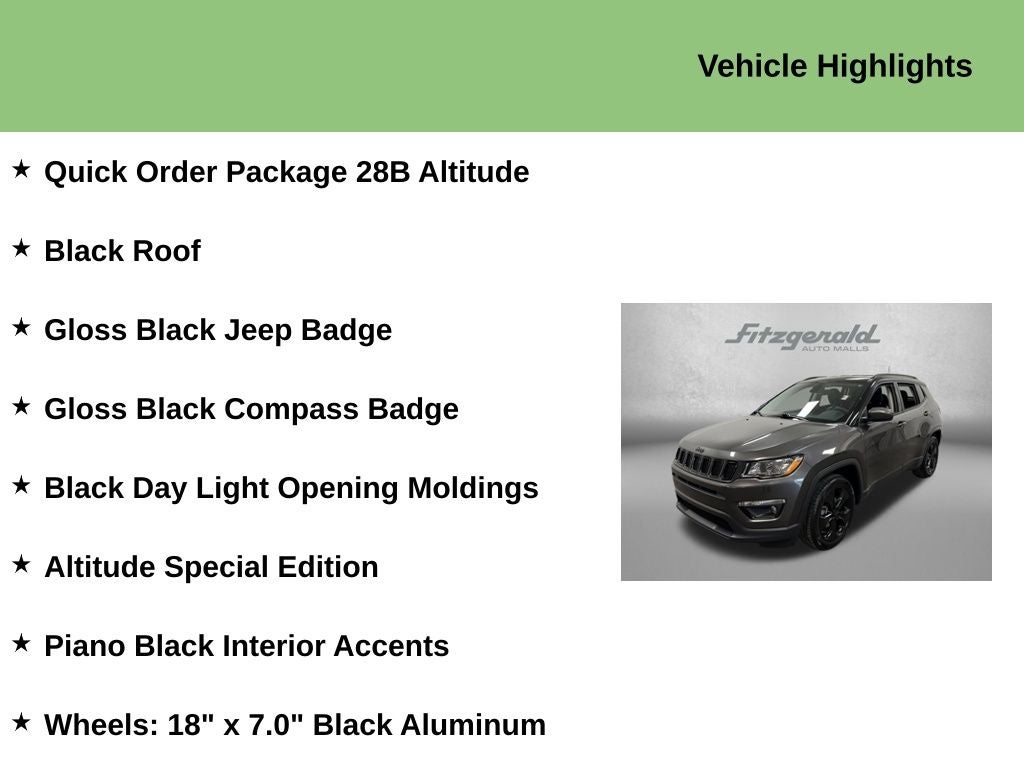 2021 Jeep Compass Altitude FWD