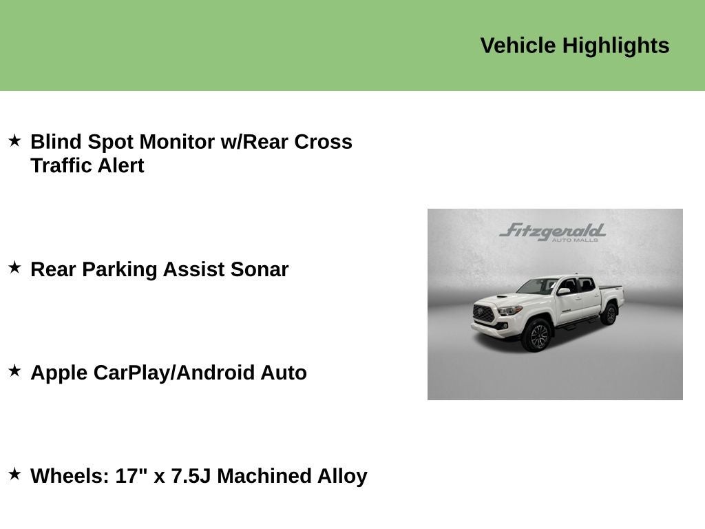 2022 Toyota Tacoma TRD Sport