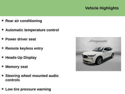 2022 Acura MDX Advance Package