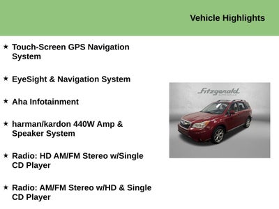2015 Subaru Forester 2.5i Touring