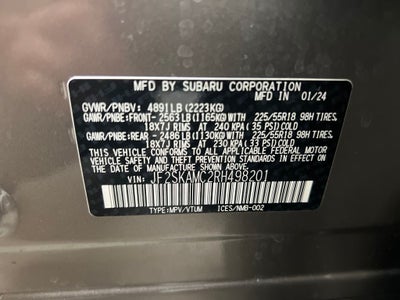 2024 Subaru Forester Touring