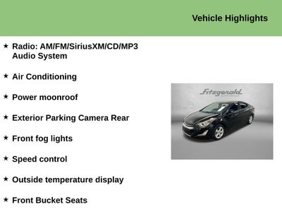 2016 Hyundai Elantra Value Edition