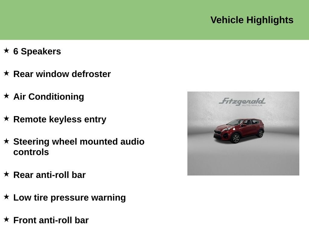 2022 Kia Sportage LX