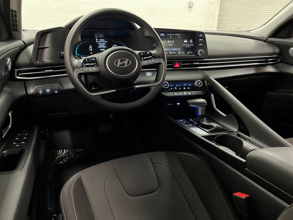 2025 Hyundai Elantra Hybrid Blue