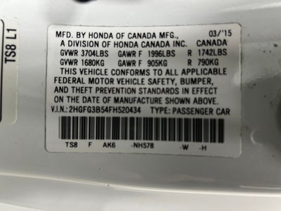 2015 Honda Civic LX