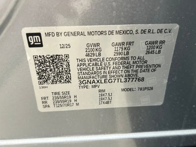 2026 Chevrolet Equinox RS