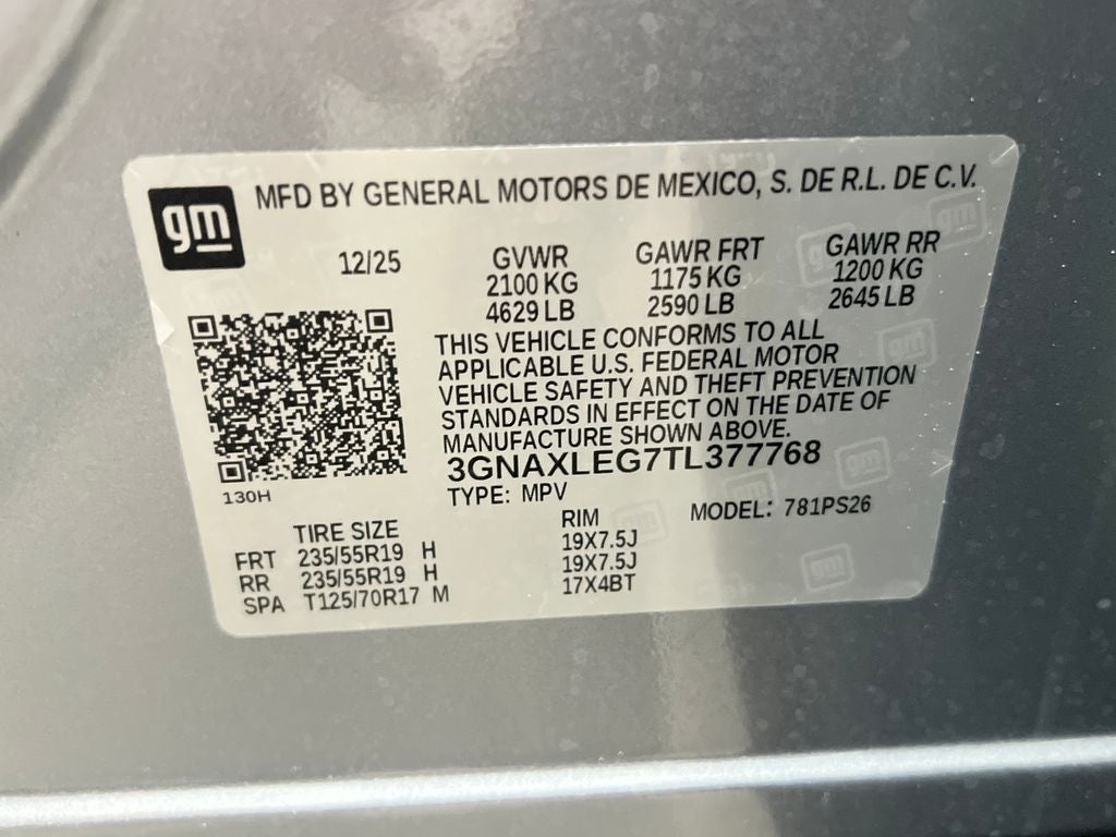 2026 Chevrolet Equinox RS