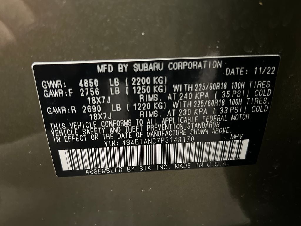2023 Subaru Outback Limited