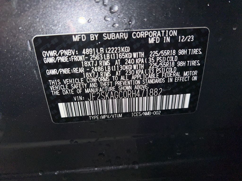 2024 Subaru Forester Sport