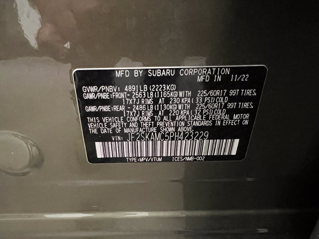 2023 Subaru Forester Wilderness