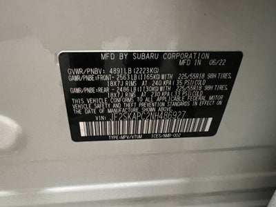 2022 Subaru Forester Limited
