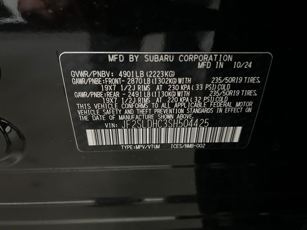 2025 Subaru Forester Sport